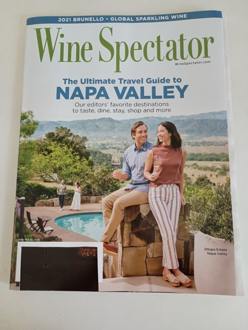 Wine Spectator magazine June 2026 The ultimate travel guide to Napa Valley
